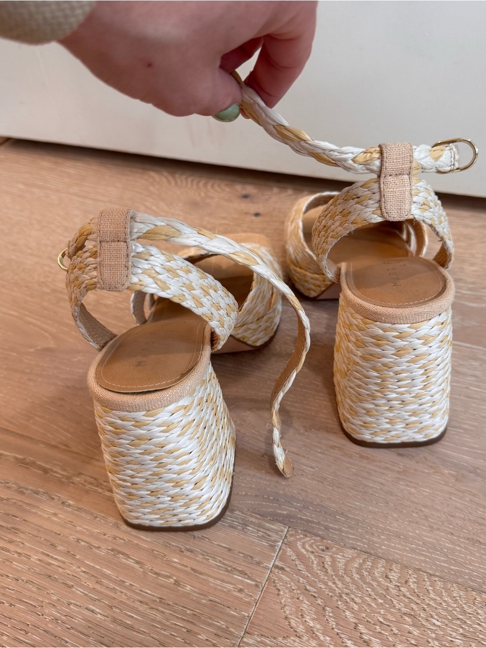 Marc Fisher Platform Block Heel Sandals - Picture 4 of 4